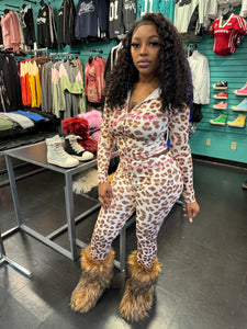 Glam Girl Leopard Set