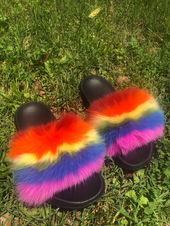 Rainbow Bliss🌈 FOX FUR