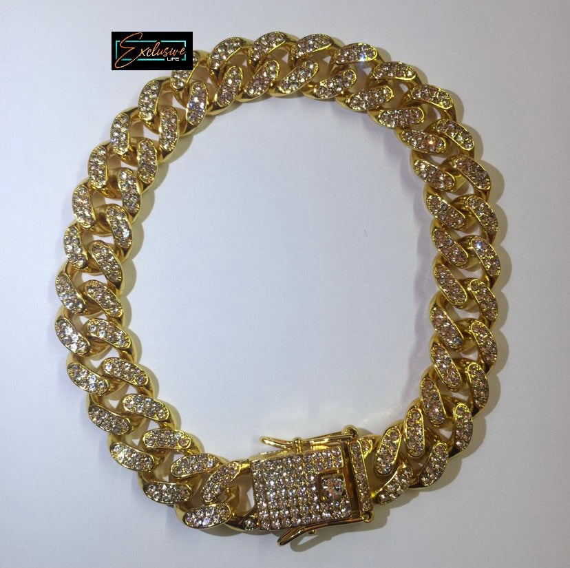 Gold Cuban Anklet