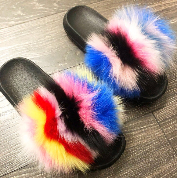 NOW & LATER FOX SLIPPERS